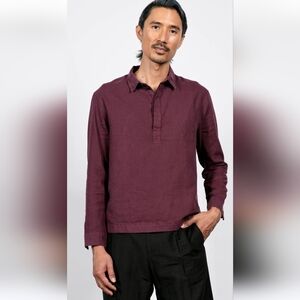 Outlier Ramie North Popover, Blue, Size M RARE